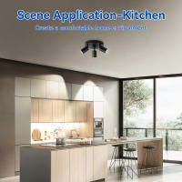 Lámpara Colgante LED Rotativa Multihead GU10 Para Techo Luz De Punto Para Sala De Estar Cocina Dormitorio Moderna Y Eficiente - details 44