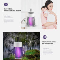Zapador Eléctrico De Mosquitos Lámpara Repelente De Insectos Para El Hogar Y Camping Trampa Anti-Mosquitos Con Luz Exterior - details 4
