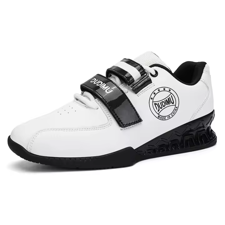 Zapatos De Halterofilia Para Hombres Y Mujeres Tallas 38-46 Entrenamiento De Gimnasio Con Banda Elástica Pesas Squat Deadlift Regalo - 1