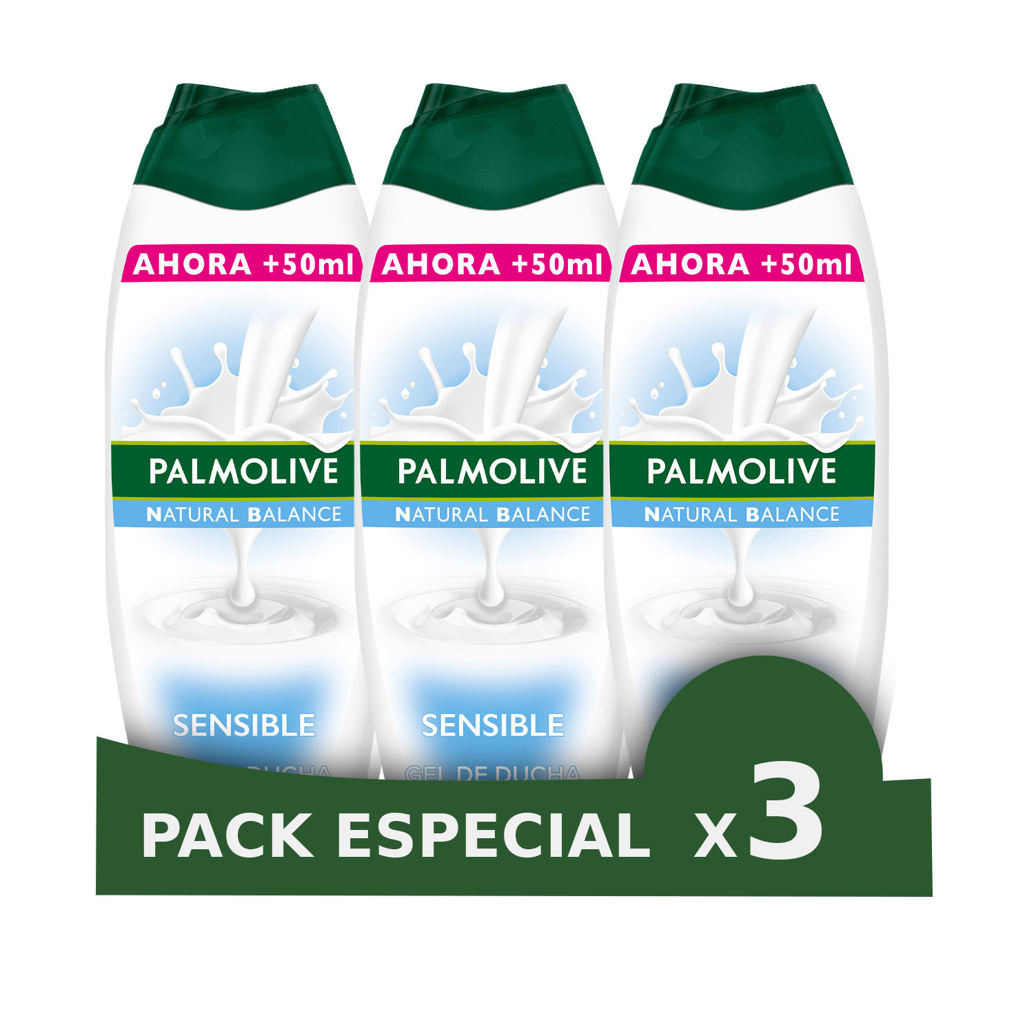 Gel de ducha o baño Palmolive Natural Balance Sensible nutritivo 600ml