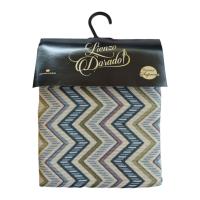 Mercatienda.es Cortinas Calle Rústicas Alpujarras Jacquard Zigzag 140x260cm - details 0
