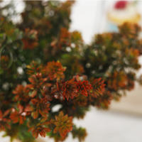Plantas Artificiales De Otoño En Plástico Suculentas Margarita Hierba Para Decoración De Jardín Exterior Bodas Y Navidad Hojas Decorativas Falsas Para Exposición En Escritorio - details 5