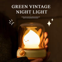 Luz De Noche LED De Keroseno Luz De Vela Sin Llama Recargable Por USB Con Dos Modos Luz De Camping Dimmable Para Decoración De Dormitorio - details 4