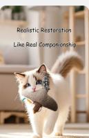 Juguete Interactivo Para Gatos Pájaro Con Menta Recargable Simulación De Pájaro De Peluche Suave Para Gatos Activado Al Tocar - details 3