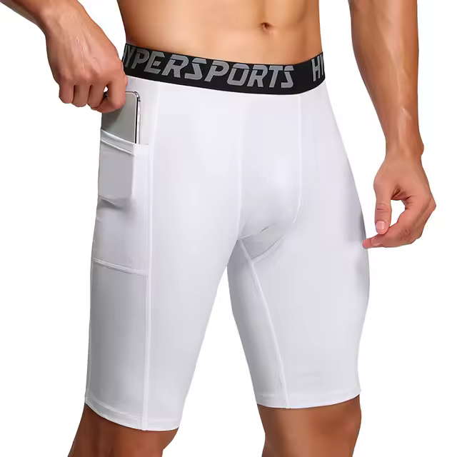 Shorts De Compresión Para Hombre 2023 Deporte Verano Entrenamiento Tijeras Gimnasio Fitness Leggins Pantalones Cortos Deportivos Corrida - 1