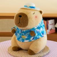 Juguete De Peluche Capybara Simulación De Cachorro De Unicornio Dinosaurio Vestido Boba Fruta Decoración De Pájaros Animal De Peluche Para Decoración Del Hogar Y Cosplay - details 5