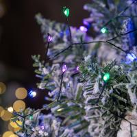 Luces De Navidad LED En Verde Para Exterior 36M Cadena De Luces Para Árbol De Navidad Decoración De Año Nuevo Callejero Y Boda - details 5