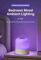 Lámpara De Noche Recargable Portátil Con Control Remoto Y Toque Cambio De Color RGB 16 Luz Para Dormitorio Y Habitación - details 3