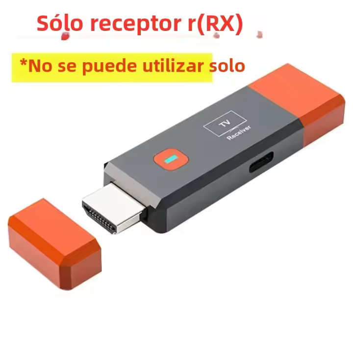 Kit De Adaptador Extensor De Transmisor Receptor Inalámbrico 1080P 50M 5.8G Para Cinema Laptop PC a TV Monitor Proyector HDMI-Compatible - 1