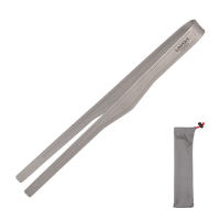 Lixada Tijeras De Titanio Para Barbacoa Herramienta De Cocina Para Camping Y Senderismo Ligera Y Resistente Al Calor - details 0