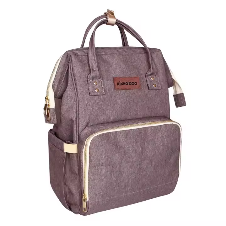 Mochila Maternal Bolso Carrito Cochecito bebe Con compartimentos y bolsillos Bolso Mama y Cambiador Siena Frappe - 1