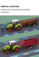 Juguete De Tractor De Granja Con Retroceso Modelo De Simulación De Vehículo De Recogida Temprana Regalos Educativos Para Niños Boys - details 0