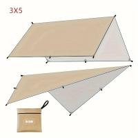 Toldo Impermeable Ultraligero Para Camping Y Playa 5x3m 4x3m 3x3m Cubierta Solar De Jardín Sombrilla De Exterior Para Turistas - details 5