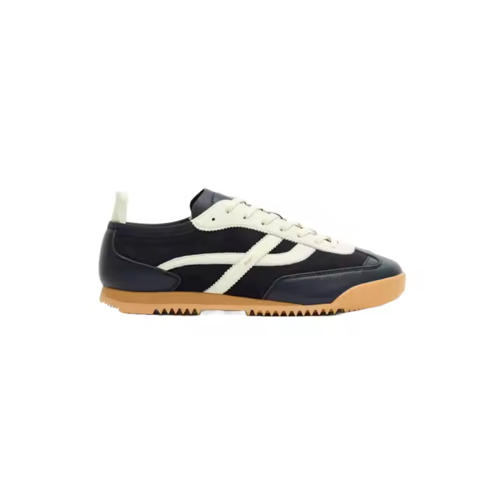 Zapatillas Azules Pompeii Kite Leather Navy Ecru - 1