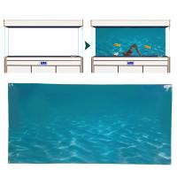 Papel De Parede Para Acuario Decoración De Pared Con Patrón Marítimo 3D Adhesivo PVC Estilo De Peces Para Decoración De Acuarios - details 2