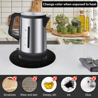 2/4Pcs Protector De Horno De Inducción Silicona Termocromica Tapete De Cocina Protector De Mesa Accesorios De Cocina Modernos - details 2