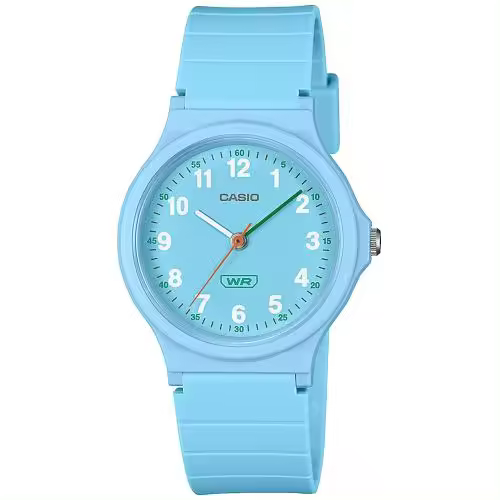 RELOJ CASIO LQ-24B-2BEF MUJER AZUL ANALÓGICO - 1