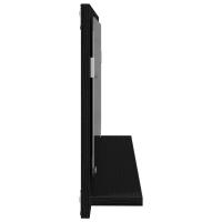 Espejo de baño vidaXL Roble Negro 90x10.5x37 cm de madera de ingeniería - details 5