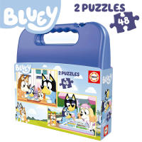 Puzzle Bluey, Maletín 2 Puzzles Bluey de 48 piezas, Puzzles infantiles de 4 a 6 años para Niños y Niñas, Regalo Cumpleaños, Navidad, Reyes - details 4