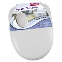 LILI HOME Tapa de Inodoro Bater Cierre Lento Universal 43 x 33 cm incluye material de montaje. Es una solución práctica y funcional para cualquier baño. Fabricada en plástico de alta calidad, ofrece durabilidad y facilidad de mantenimiento. - details 0