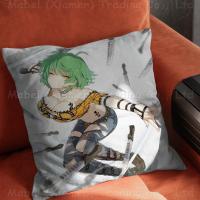 Funda De Cojín Senran Kagura Hikage Para Sala De Estar Sofá Decoración Del Hogar Personalizable Material Poliéster/celulosa Tamaño 40x40 Cm 45x45 Cm 50x50 Cm 60x60 Cm - details 8