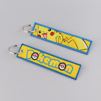 Llavero De Anime Japonés Bordado Para Hombres Y Mujeres Accesorios De Moda Para Llaveros Joyería De Moda De Zinc Alloy - details 0