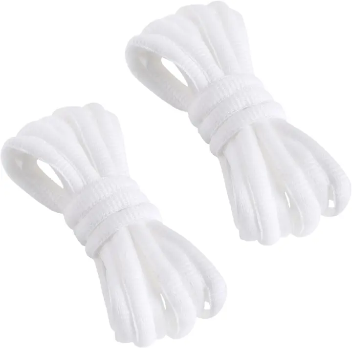 Cordones de Zapatos Deportivos Ovalados para Zapatillas, Cordones para Zapatillas de Baloncesto, Cordones Zapatos Deportivas, Deportivas Zapatos Cordones para Hombre o Mujer - 1