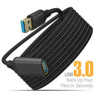 Cable De Extensión USB 3.0 Femenino a Masculino NNBILI 3m Alta Velocidad De Transmisión De Datos Para PC Laptop Juego De Computadora - details 0
