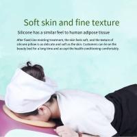 Almohada De Masaje De Silicona Para Rostro Y Cuerpo Suave Y Cómoda Para Salón De Belleza Uso En Masajes Del Cuello - details 1