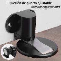 Parador De Puerta Magnético De Aleación De Zinc Sin Perforar Ajustable En Altura Soporte De Puerta Anticolisión Obrero Oculto Herramienta De Puerta Multicolor - details 0