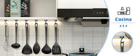 [Pack 10] Ganchos magnéticos, Imanes con Gancho, Super fuerte ganchos de imán de neodimio ganchos magnéticos de 16mm ultra potentes ganchos, Pared para los Accesorios de Cocina Almacenamiento - details 6