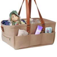 Organizador De Pañales Para Bebé Bolsa Portátil Y De Mano Para Mesa De Cambio Y Coche Bins De Almacenamiento Para La Guardería Tamaño 38*26*23cm - details 7