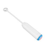 Batidor de Niños Automático Eléctrico, mini batidora de leche Eléctrica portátil para hacer Cream en casa, color Blanco - details 1
