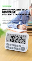 Reloj De Cocina Digital Con 10 Alaramas Timer De 99 Horas Contado Regresivo Silencioso/Vibración Magnético Timer De Mesa Para Cocinar Estudiar - details 0