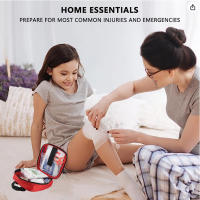 Kit De Primeros Auxilios Portátil Para Familia Viajes Al Aire Libre Camping Almacenamiento En Capas Bolsa De Primeros Auxilios De Emergencia - details 6