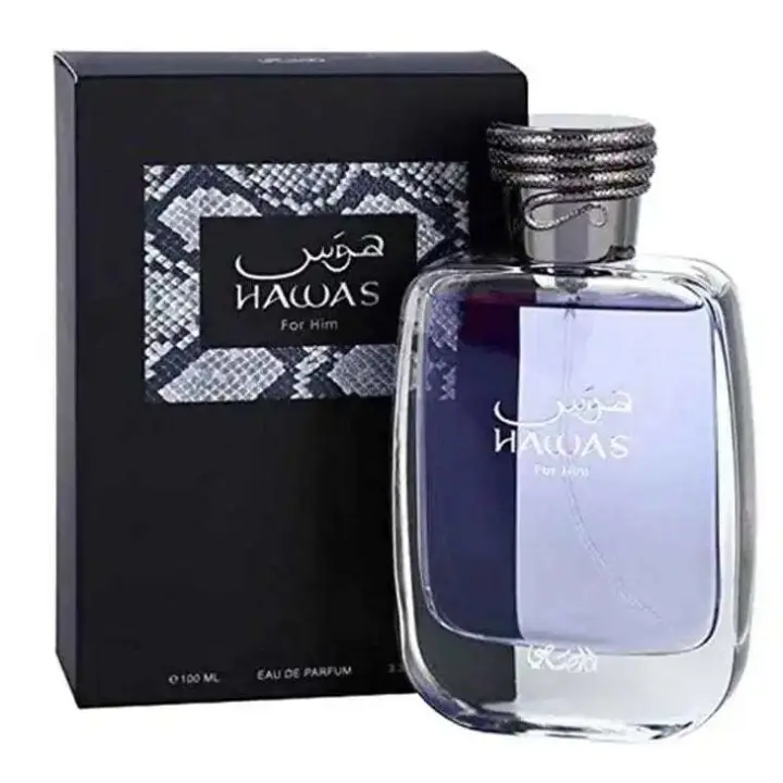 Hawas For Him de Rasasi Perfume árabe Masculino *NOVEDAD* Elegante Lujosa Noche Dia Fresca Cítrica  Eau de parfum - 100ml - 1