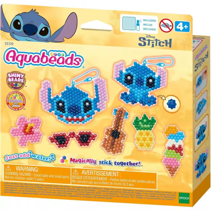 Aquabeads Stitch Kit de Llaveros Epoch 35119 - 1