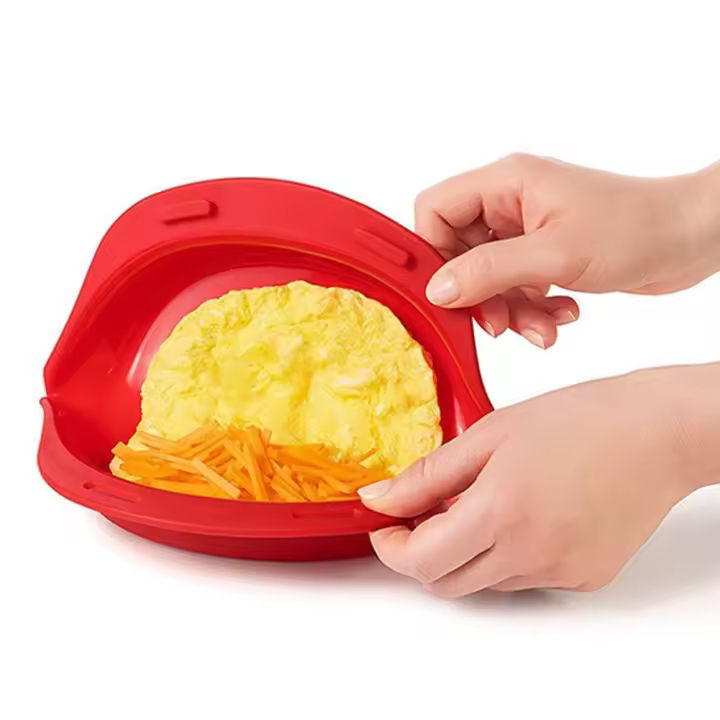 Tortilla portátil de silicona fabricante microolas Horno Herramientas - 1
