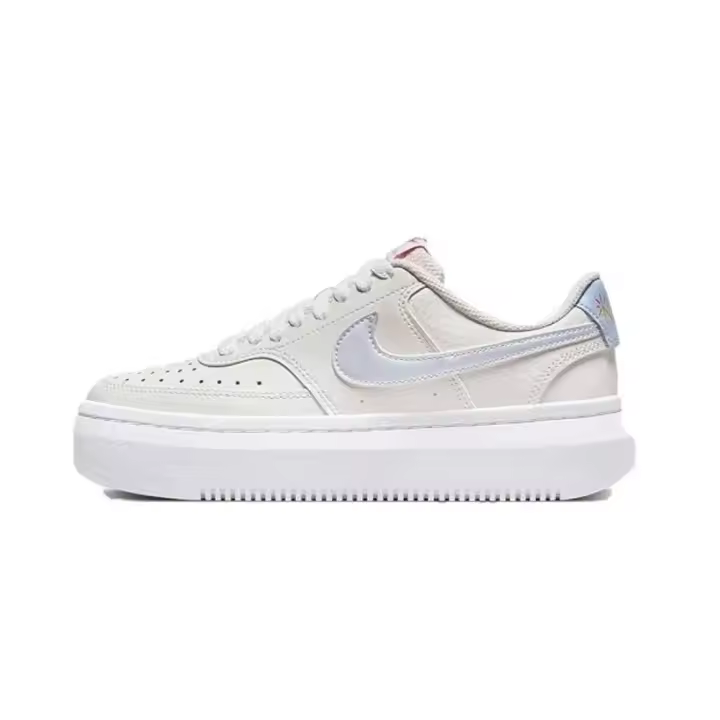 Nike, Court Vision Alta, Zapatillas Sportwear, Suela Caucho, Lengüeta Acolchada Mujer, Blanco, NIDV2176_001// - 1