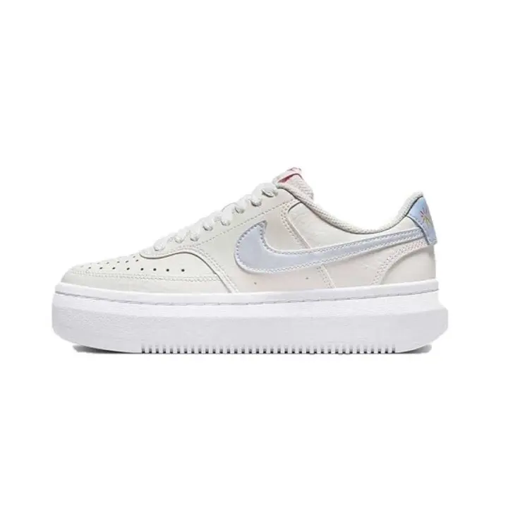 Nike, Court Vision Alta, Zapatillas Sportwear, Suela Caucho, Lengüeta Acolchada Mujer, Blanco, NIDV2176_001// - 1