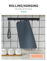 Alfombrilla De Secado Para Utensilios De Cocina Resistente Al Calor Silicona Almohadilla De Aislamiento Para Tazas Y Ollas Multifuncional Decorativa Para Mesa - details 8