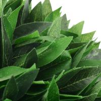 vidaXL Planta artificial árbol de laurel con macetero verde 130 cm - details 1