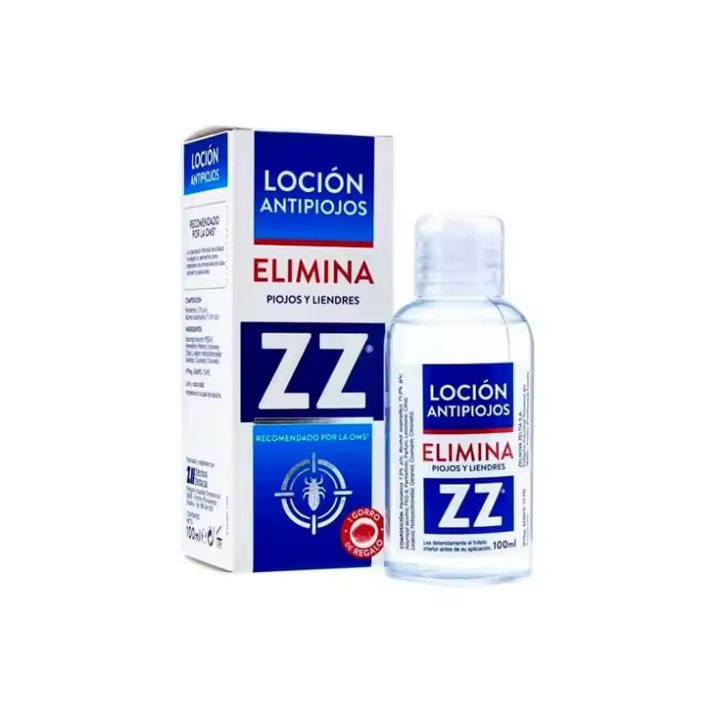 Loción Antipiojos ZZ Cupex Elimina Piojos y Liendres 100ml - Tratamiento Capilar - 1