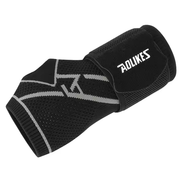AOLIKES 1PC Guante De Apoyo Para Muñeca Protector De Esguince Elástico Para Artrosis Y Deportes Músculo Esquelético Adulto - 1