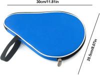 Raqueta Bolsa de Transporte con Bolso de almacenamiento de Bolas Raqueta de Tenis de Mesa Cubierta DE LA CAJA Protección del forro interior impermeable-Bueno - details 1