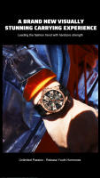 Reloj Mecánico Para Hombre SIBOTTE Con Tourbillon Y Esfera Luminosa Resistente Al Agua 50M Carcasa De Acero Inoxidable Cristal De Zafiro Lujo - details 6