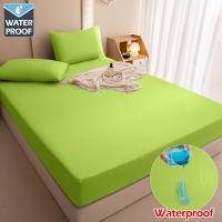 Sábana Impermeable De Tela Doble California King Size Para Cama Doble Cubierta De Matrícula De Sábana De Cama Reina Y Rey - details 7