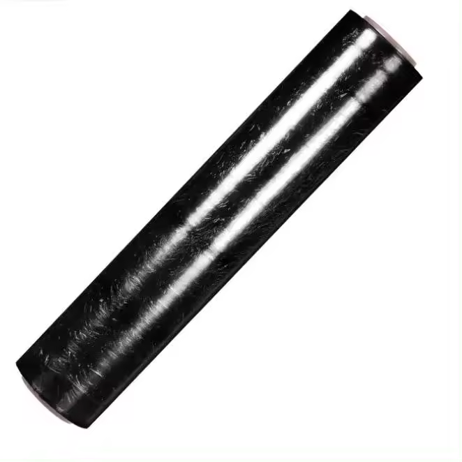 Film Paletizar Manual Negro Elástico de Alta Calidad - Bobinas Estirables 1.4 Kg Aprox - Ancho 50 cm - 23 Micras - Mudanzas, Envolver, Embalar, Precintar, Proteger - Packs 1, 3 y 6 Rollos - 1