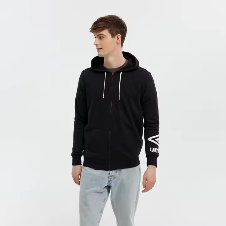 Sudadera UMBRO FW TERRACE ZIP HOODIE 66063U 060 Negro - 1