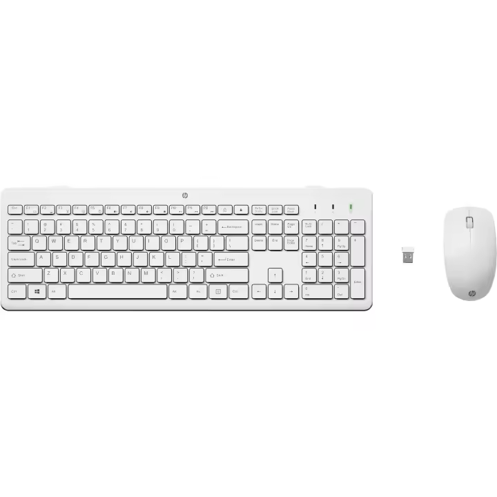 HP Combo de teclado y ratón inalámbricos 230 - 1